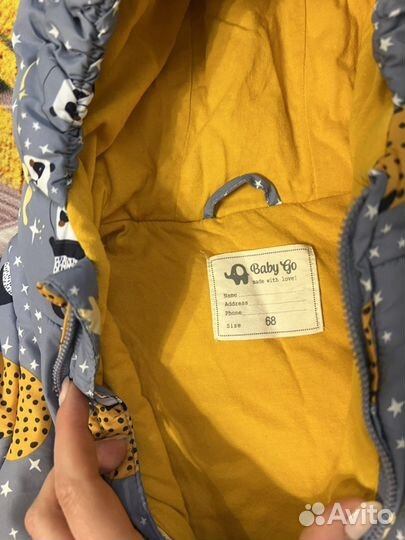 Комбинезон весна осень