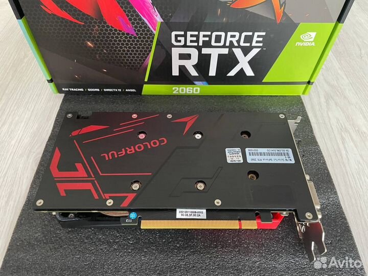 Видеокарта Colorful RTX 2060 6GB BattleAX