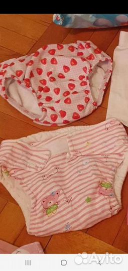 Трусики на памперс для плавания