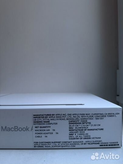 Новый Apple MacBook Air 13 M2 8/256GB Space Grey