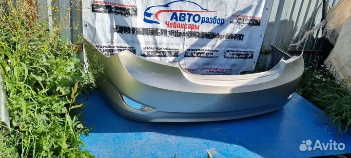 Бампер задний Hyundai Solaris 11-2014г