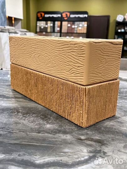 Лицевой кирпич солома дерево завода жкз М175