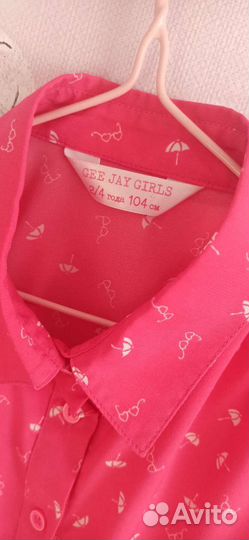 Рубашка на девочку