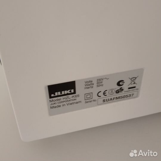 Швейная машина juki HZL K-65