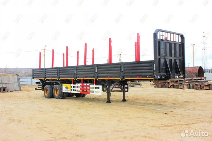 Полуприцеп бортовой AMUR LYR9500JSR, 2023