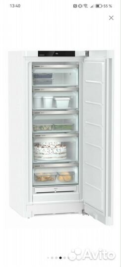 Морозильная камера новая 237 л liebherr