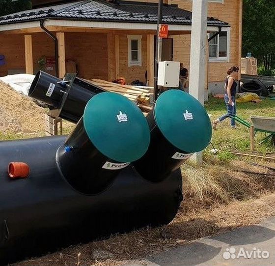 Био Септик Евробион для частного дома SPT-3558