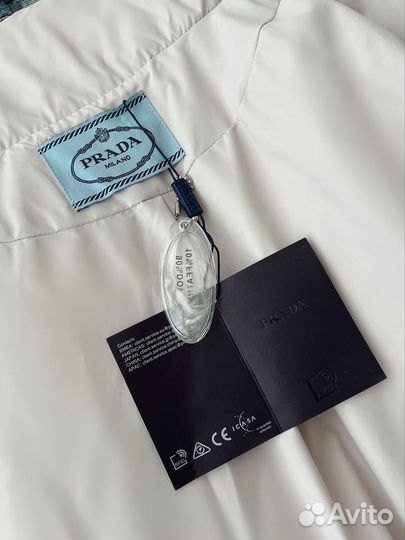 Пуховик prada женский