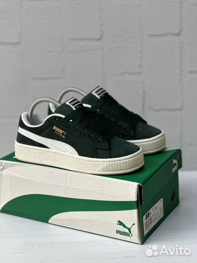 Кроссовки Puma Suede XL Green Дутыши