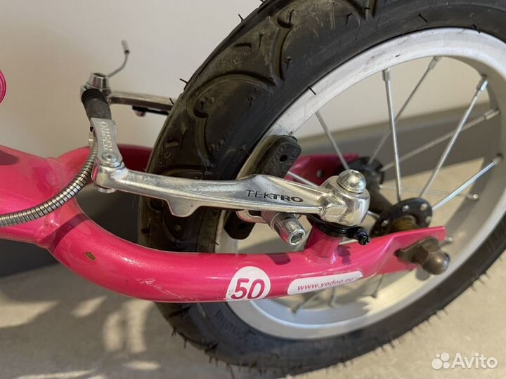 Беговел yedoo с ручным тормазом