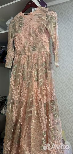 Вечернее платье в пол