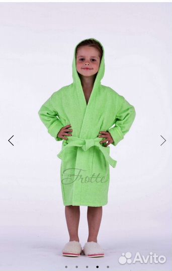 Халат махровый новый для девочки