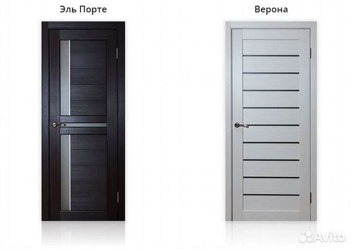 Двери межкомнатные от производителя. Экошпон