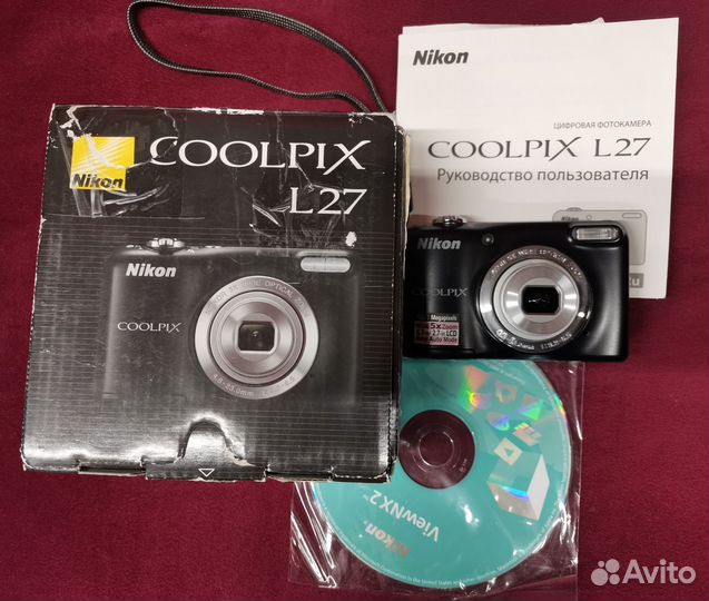 Цифровой компактный фотоаппарат Nikon coolpix l27