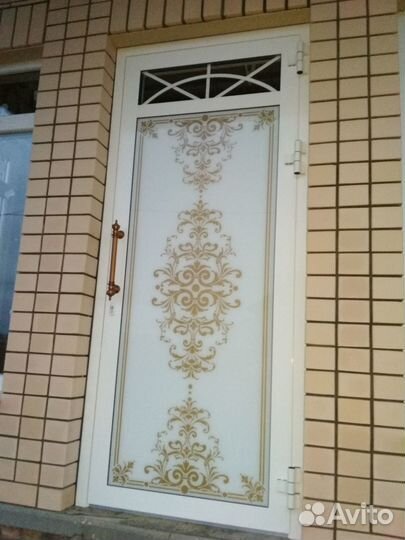 Алюминиевые двери