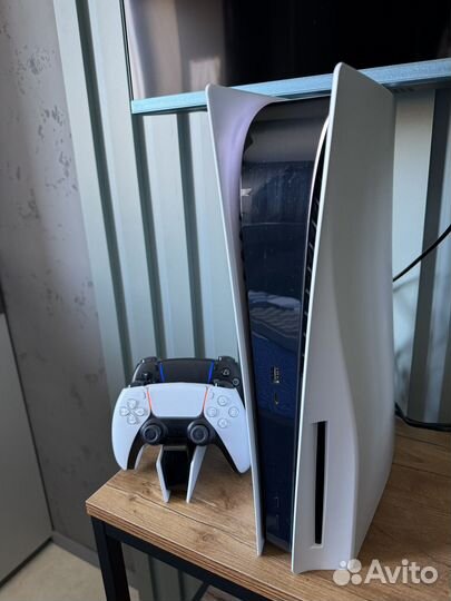 Sony playstation 5 ps5 с дисководом 2 джойстика