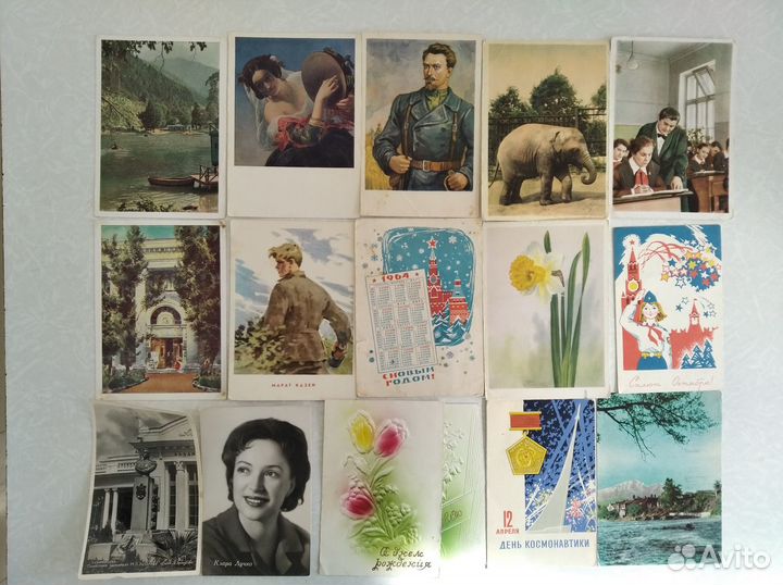 Старые открытки 1960