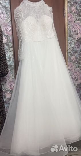Свадебное платье 50 52
