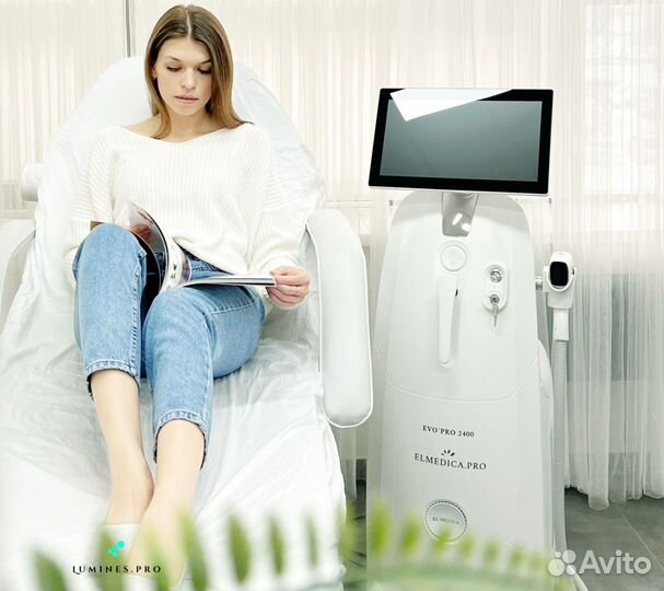 Диодный лазер для эпиляции Lumines Max One 1200W