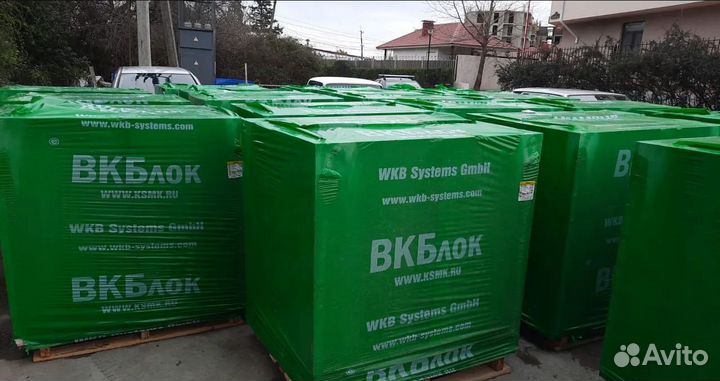 Газосиликатные блоки Вкблок