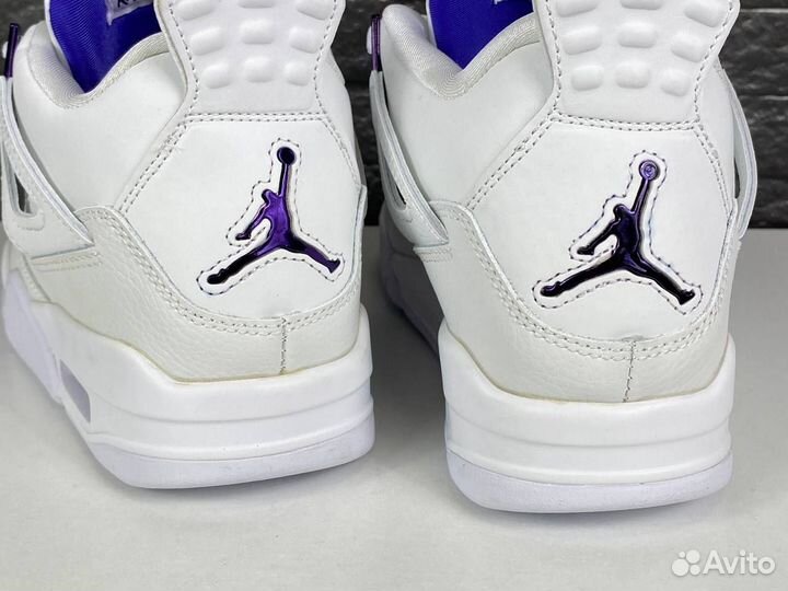 Кроссовки Nike Air Jordan 4 Retro Metallic Purple