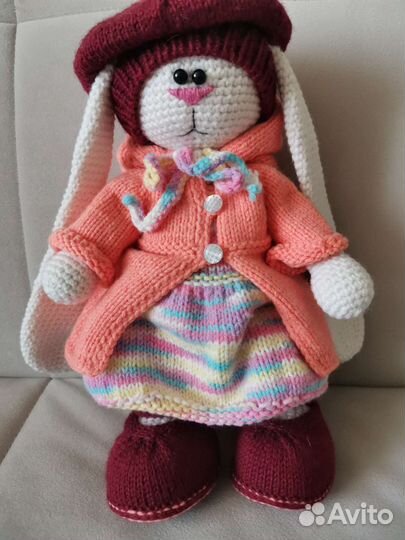 Зайка ручная работа