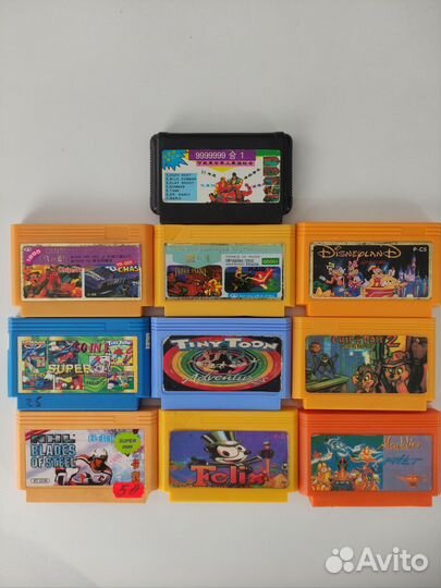 Картриджи dendy