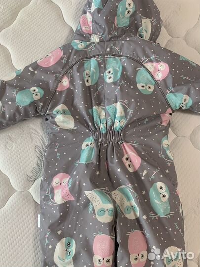 Зимний комбинезон для девочки 86-92