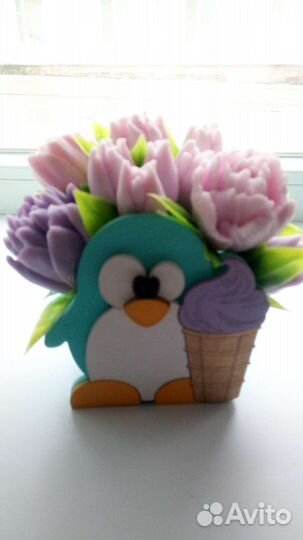 Мыльные букеты