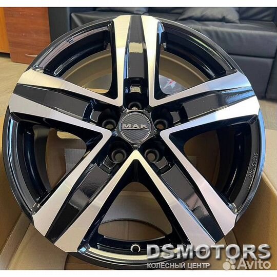 Диски Stone 5 7.5/18 5x160 ET50 d65.1 black mirror