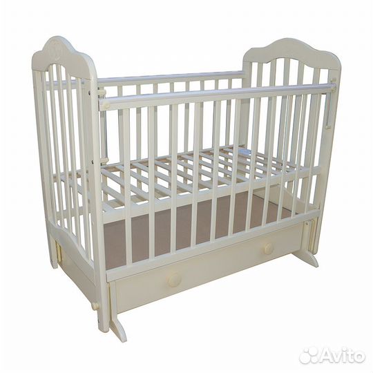 Детская кроватка Ивашка Мой малыш 3 поперечный мая