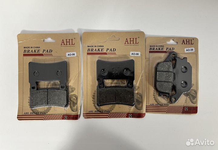 Тормозные колодки для Honda CBR929/ CBR600F4