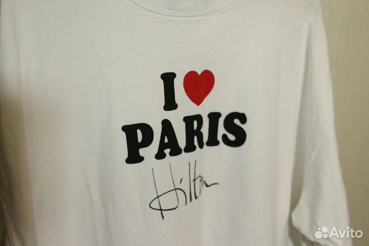 Футболка Vetements I Love Paris оригинал