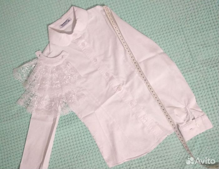 Блузка белая