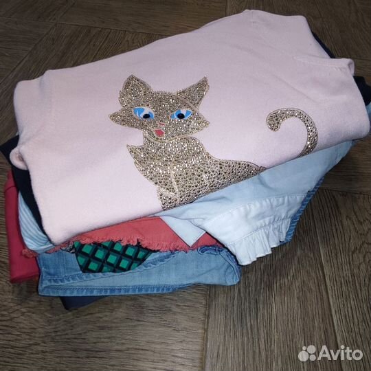 Вещи пакетом на девочку 152