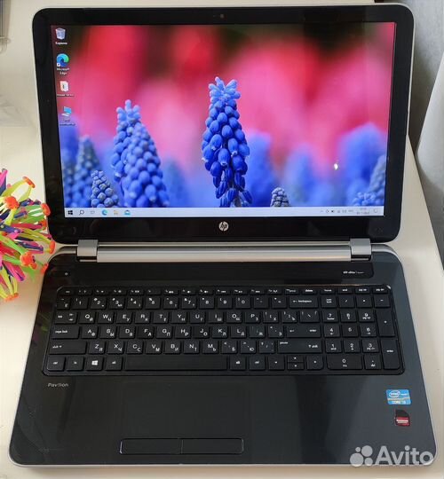 Ноутбук HP/4 ядра/ssd