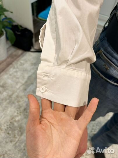 Мужская рубашка белая