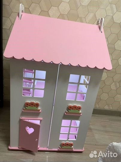 Детский кукольный домик (дерево)