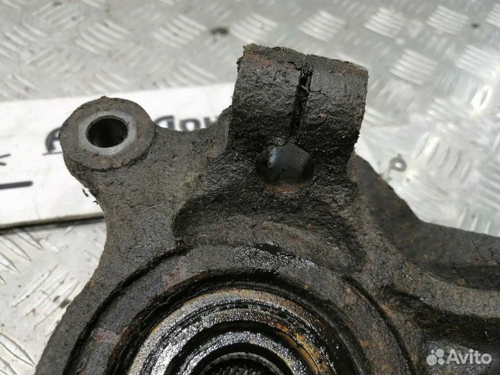 Кулак поворотный передний левый Chevrolet Lacetti