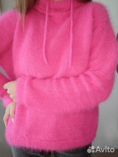 Худи. Толстовка. Свитшот. Пух норки