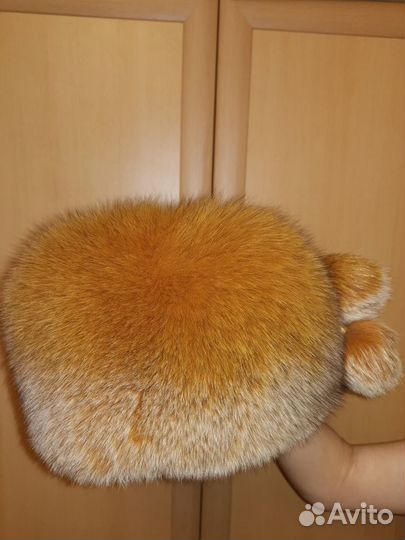 Шапка зимняя (берет) из песца