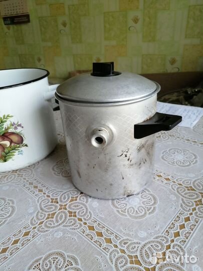 Кастрюля эмалированная СССР