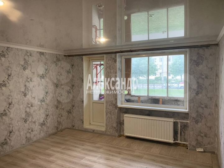 2-к. квартира, 46 м², 1/9 эт.