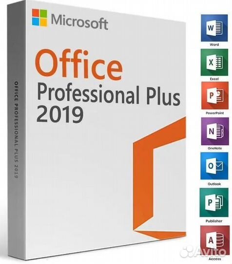 Ключ активации Microsoft Office 2019 Pro Plus