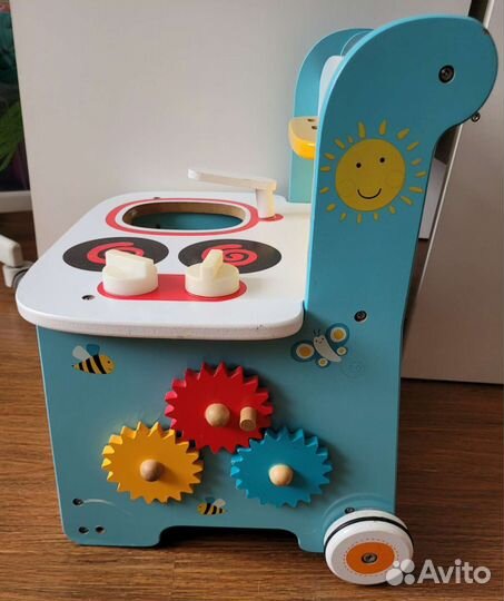 Детская деревянная кухня-ходунки ELC