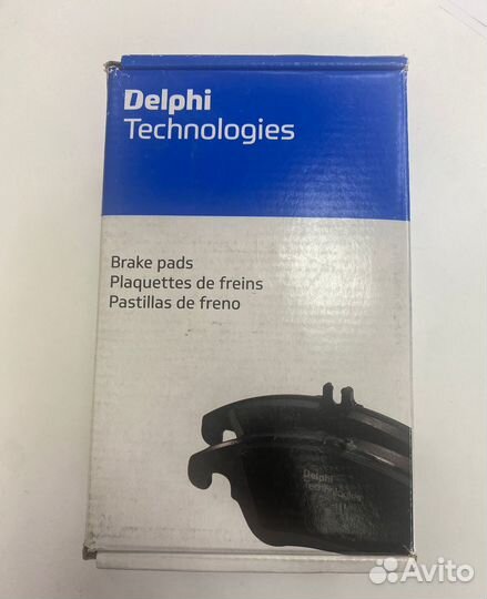 Колодки передние Delphi, Audi A6 С5, 320мм. диск