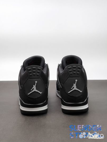 Кроссовки Air Jordan 4 Retro SE Black Canvas