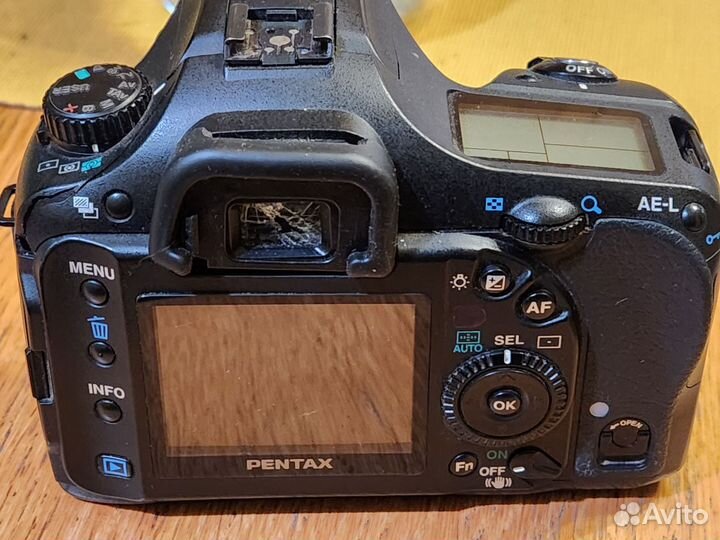 Фотоаппарат Pentax k10d на запчасти