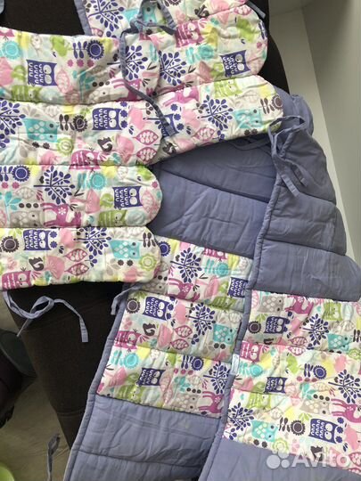 Бортики в кроватку