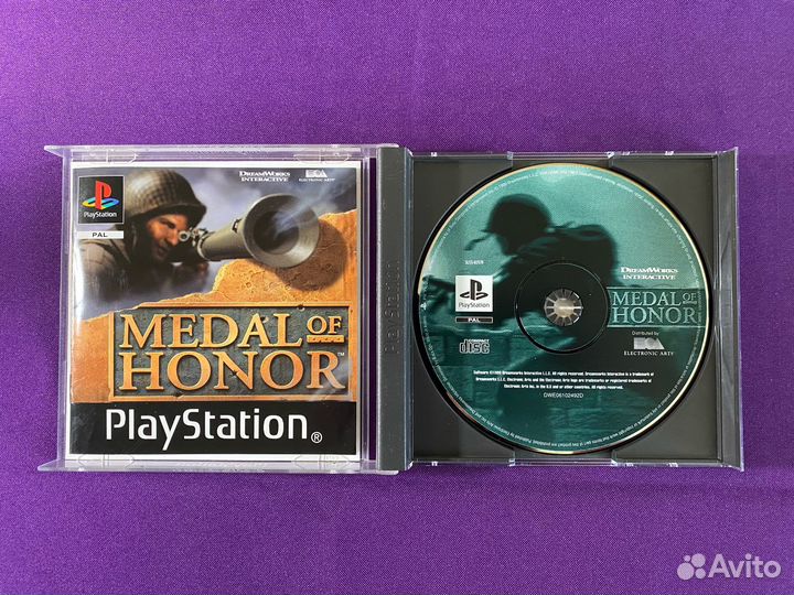 Medal of Honor для Sony PlayStation 1 (PS1)